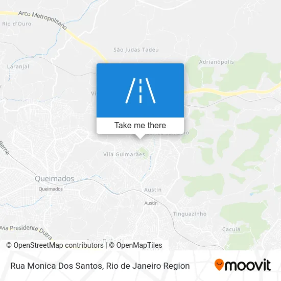 Rua Monica Dos Santos map