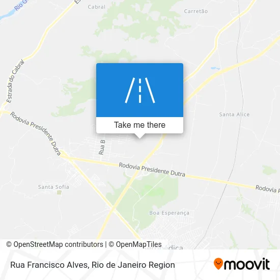 Rua Francisco Alves map