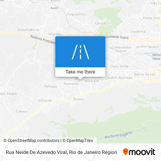 Rua Neide De Azevedo Viral map