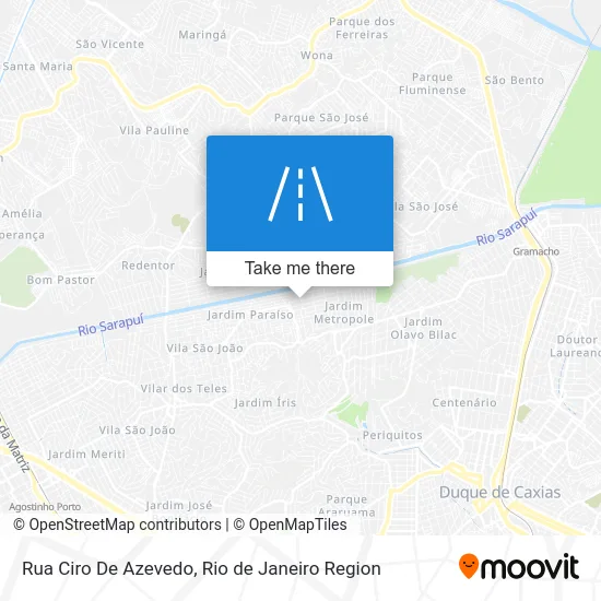 Rua Ciro De Azevedo map