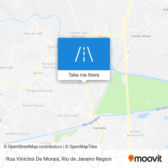 Rua Vinicios De Morais map