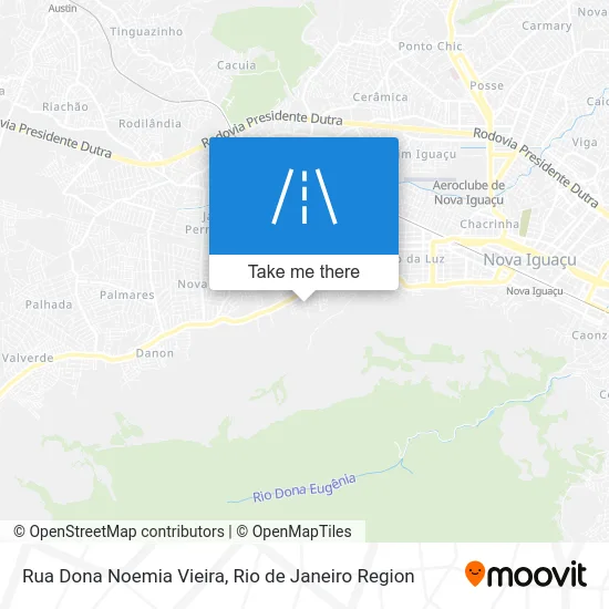 Rua Dona Noemia Vieira map