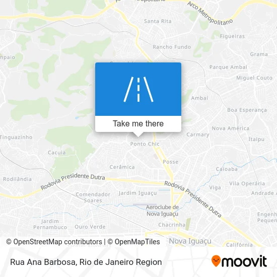 Rua Ana Barbosa map