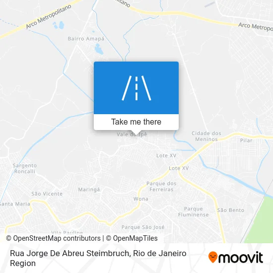 Rua Jorge De Abreu Steimbruch map
