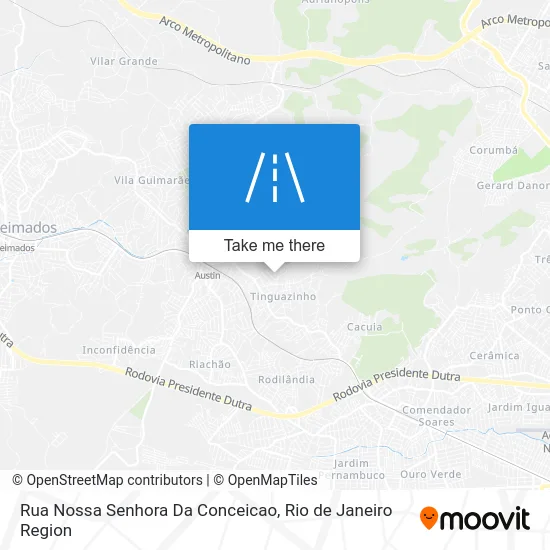 Rua Nossa Senhora Da Conceicao map