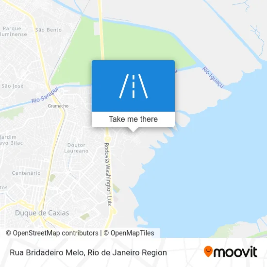 Rua Bridadeiro Melo map
