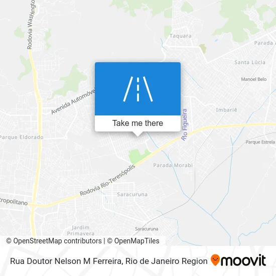 Rua Doutor Nelson M Ferreira map