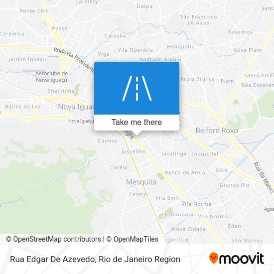 Rua Edgar De Azevedo map