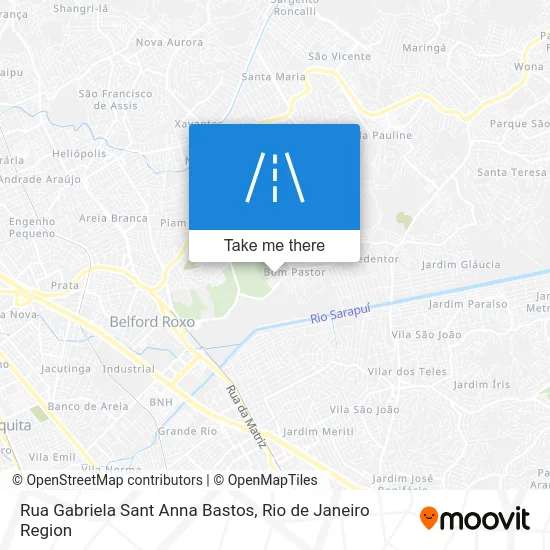 Rua Gabriela Sant Anna Bastos map