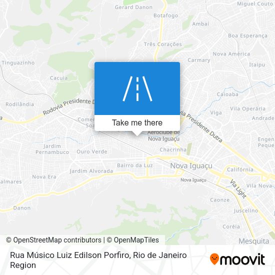Rua Músico Luiz Edilson Porfiro map
