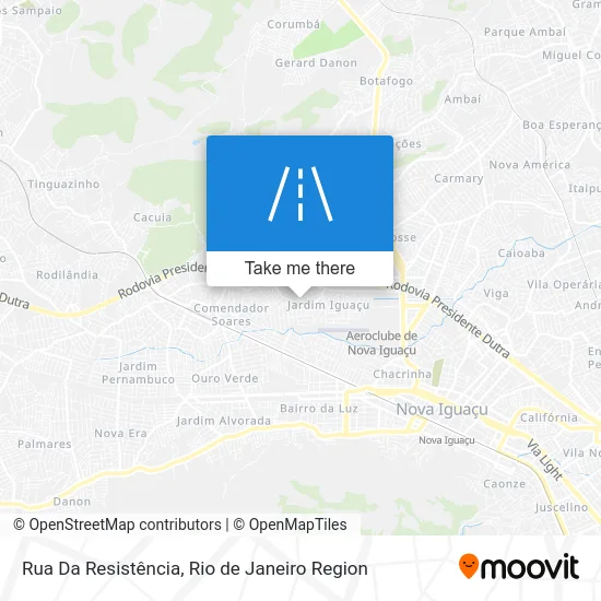 Rua Da Resistência map