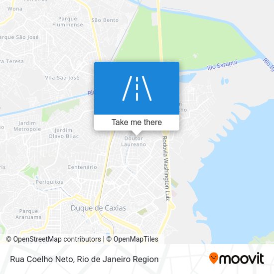 Rua Coelho Neto map
