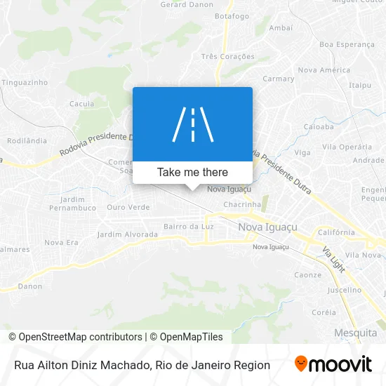 Rua Ailton Diniz Machado map