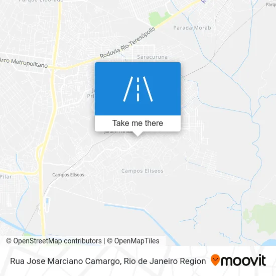 Rua Jose Marciano Camargo map