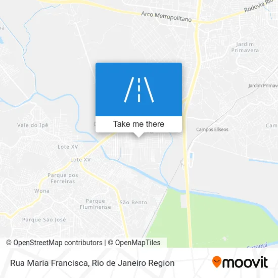 Rua Maria Francisca map