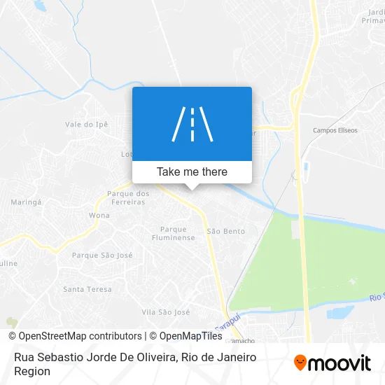 Rua Sebastio Jorde De Oliveira map