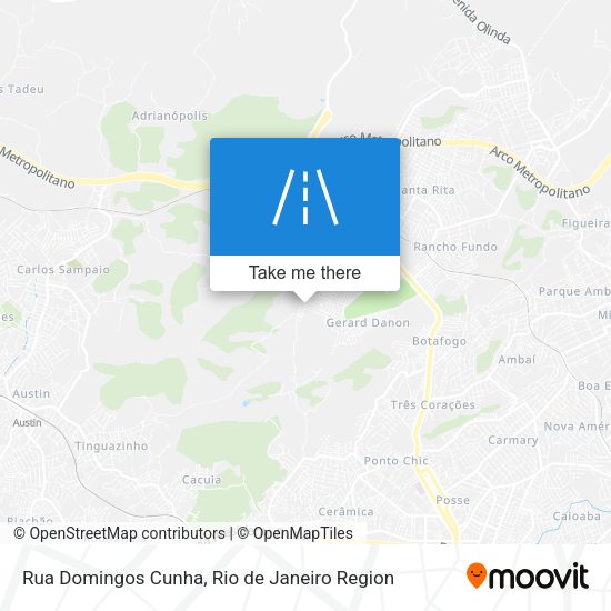 Rua Domingos Cunha map