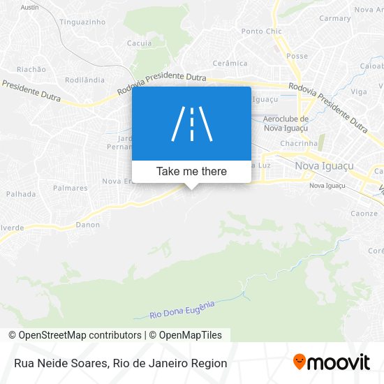 Rua Neide Soares map