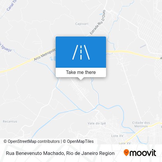 Rua Benevenuto Machado map