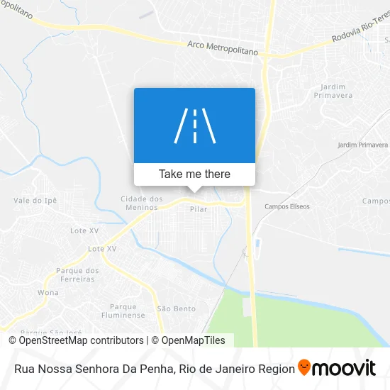 Rua Nossa Senhora Da Penha map