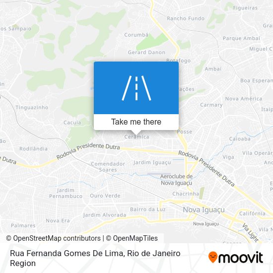 Rua Fernanda Gomes De Lima map