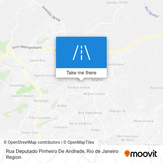 Rua Deputado Pinheiro De Andrade map