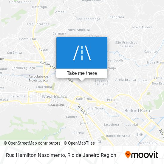 Rua Hamilton Nascimento map