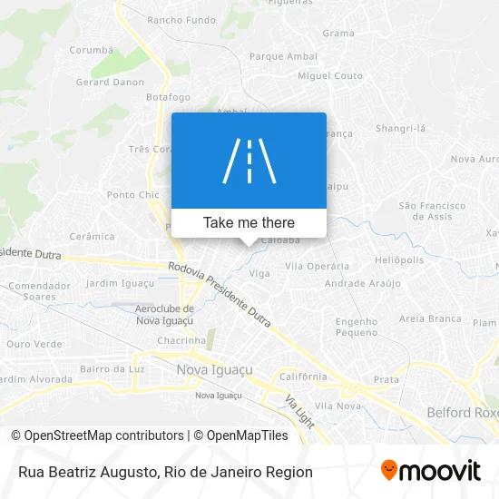 Rua Beatriz Augusto map