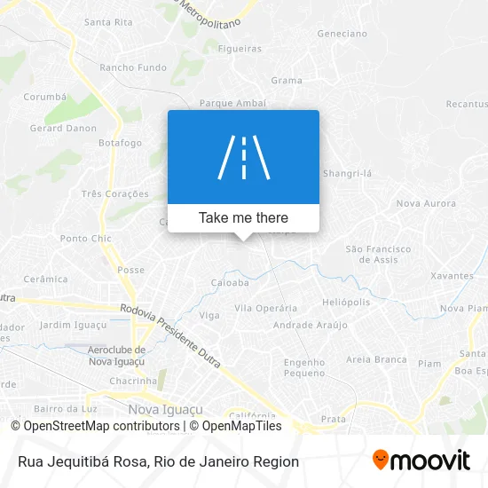 Rua Jequitibá Rosa map