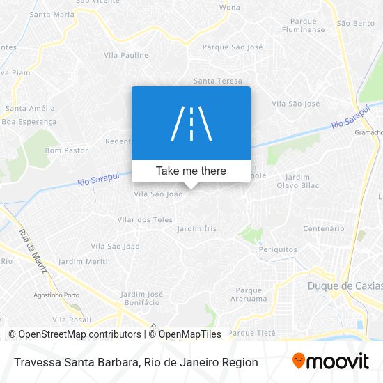 Travessa Santa Barbara map