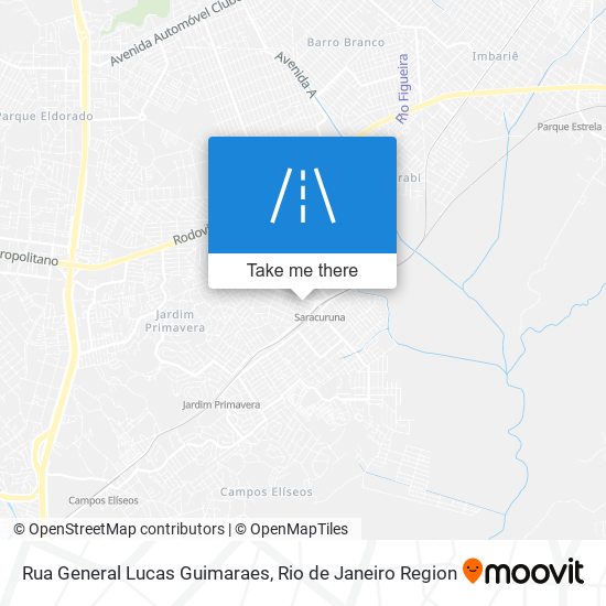 Rua General Lucas Guimaraes map