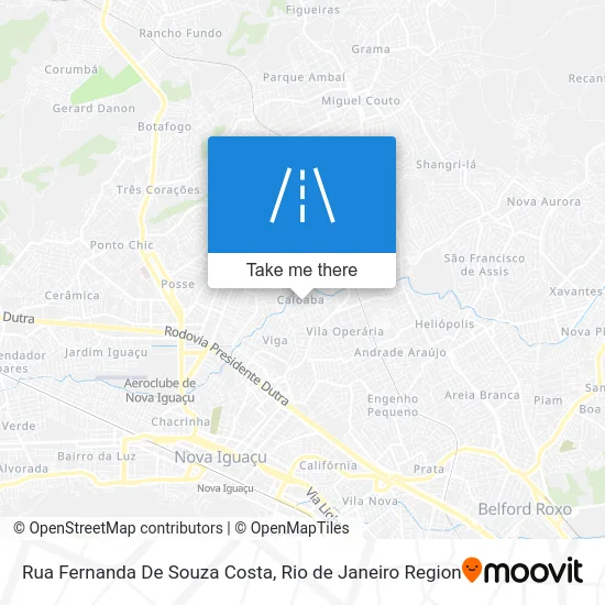 Rua Fernanda De Souza Costa map