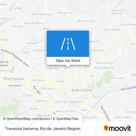 Travessa Iracema map