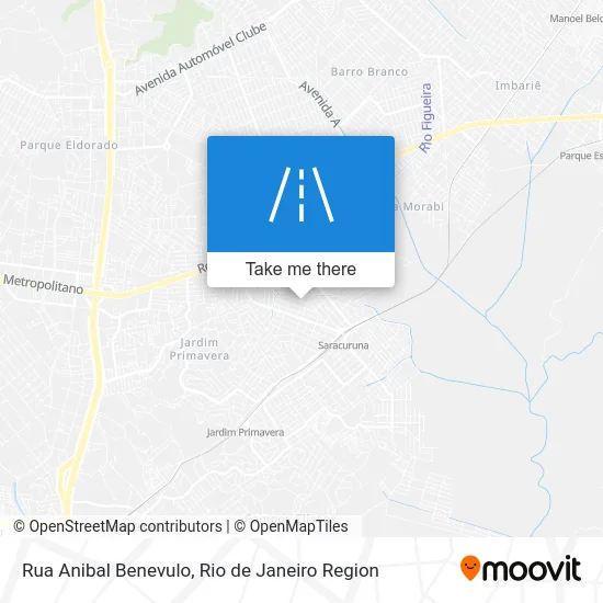 Rua Anibal Benevulo map