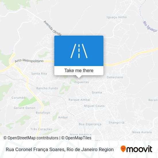 Rua Coronel França Soares map