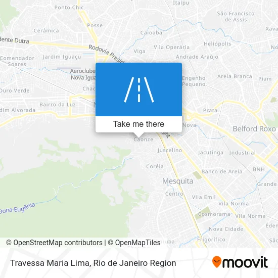 Travessa Maria Lima map