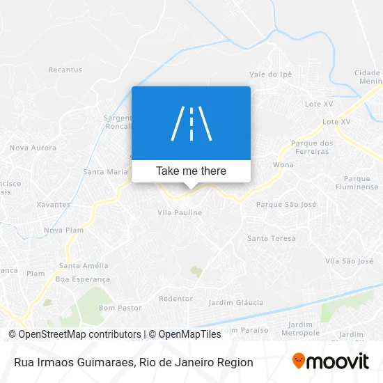 Rua Irmaos Guimaraes map