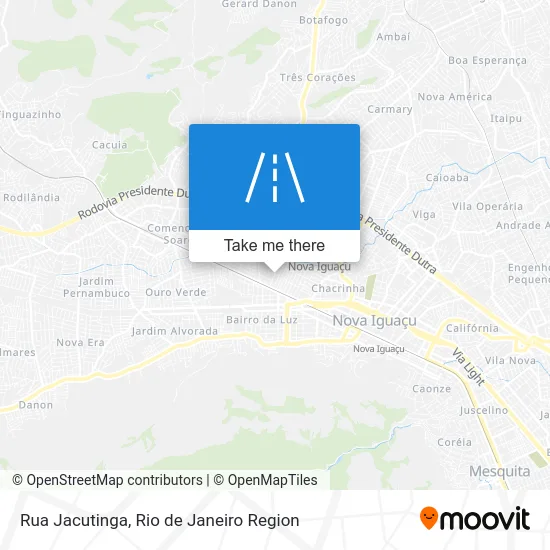 Rua Jacutinga map