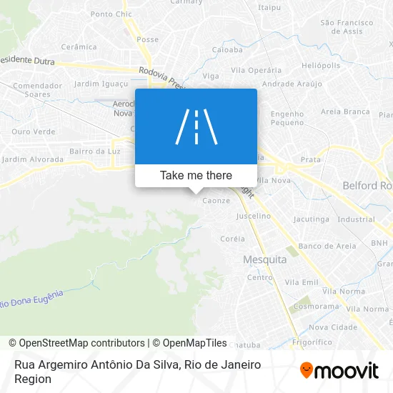 Rua Argemiro Antônio Da Silva map