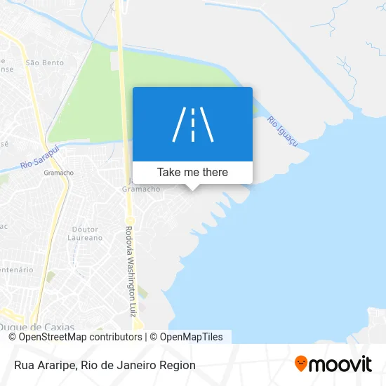 Rua Araripe map