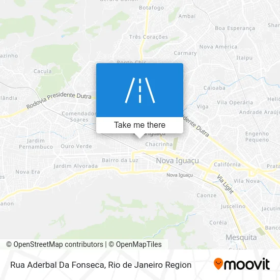 Rua Aderbal Da Fonseca map