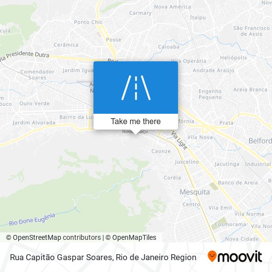 Rua Capitão Gaspar Soares map