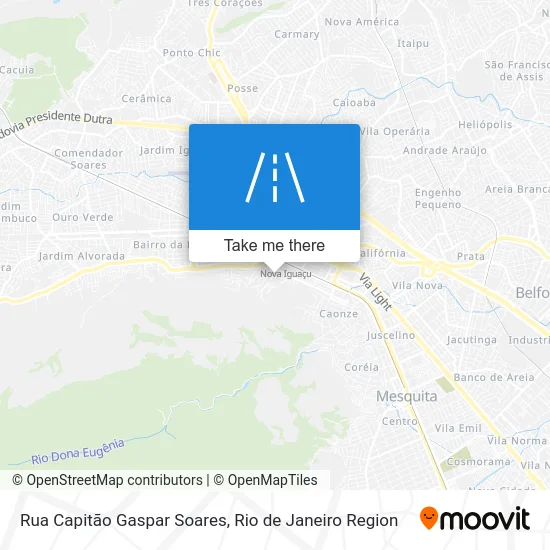 Rua Capitão Gaspar Soares map