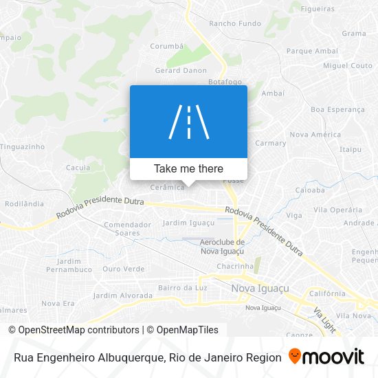 Rua Engenheiro Albuquerque map