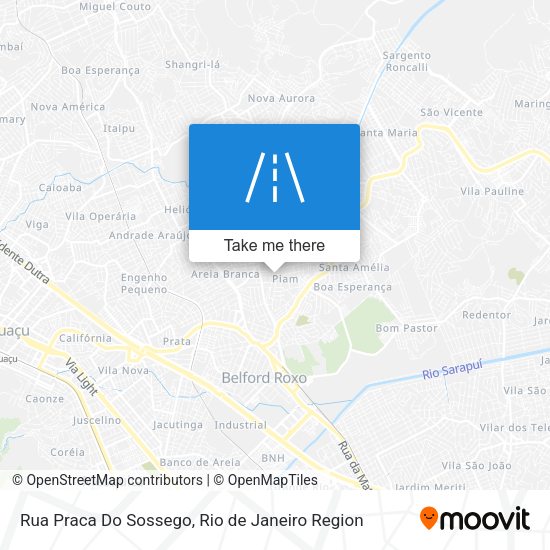 Rua Praca Do Sossego map