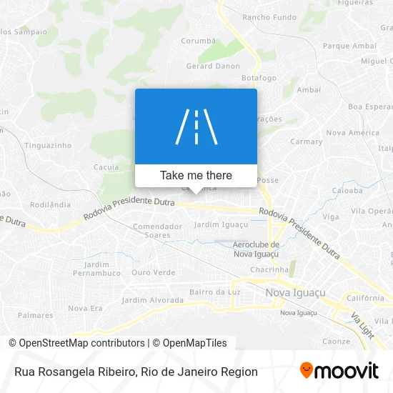Rua Rosangela Ribeiro map