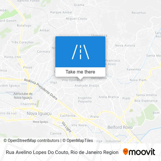 Rua Avelino Lopes Do Couto map