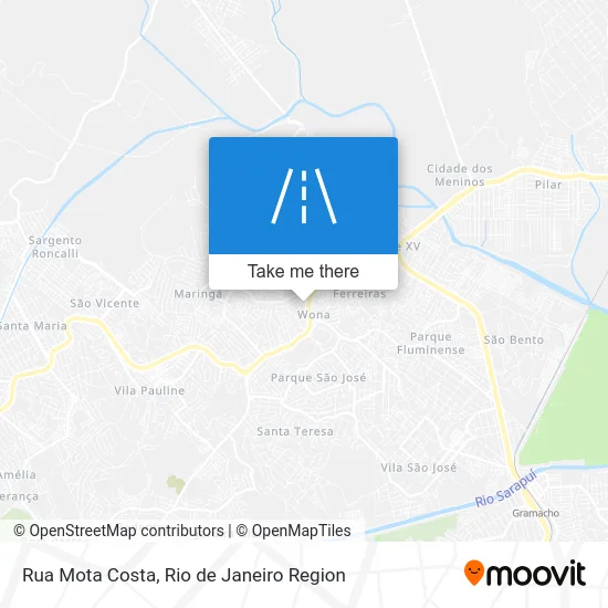 Rua Mota Costa map