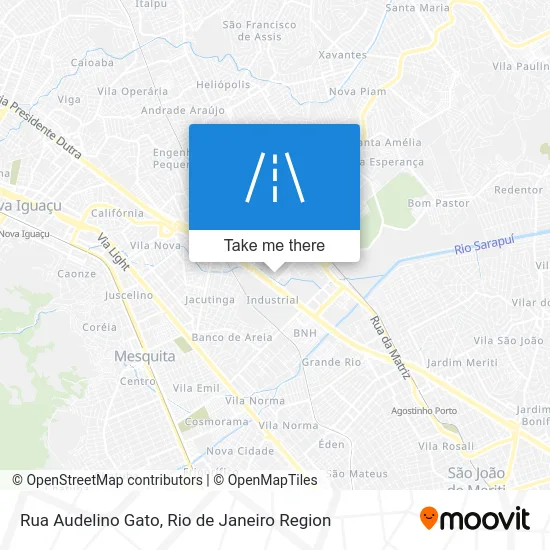 Rua Audelino Gato map