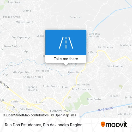 Rua Dos Estudantes map
